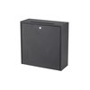 Safco Wall-Mountable Interoffice Mailbox, 18w x 7d x 18h, Black 4259BL